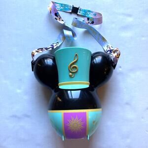 Disneyland Paris Music Festival Mickey Plastic Popcorn Bucket/Purse Disney Parks